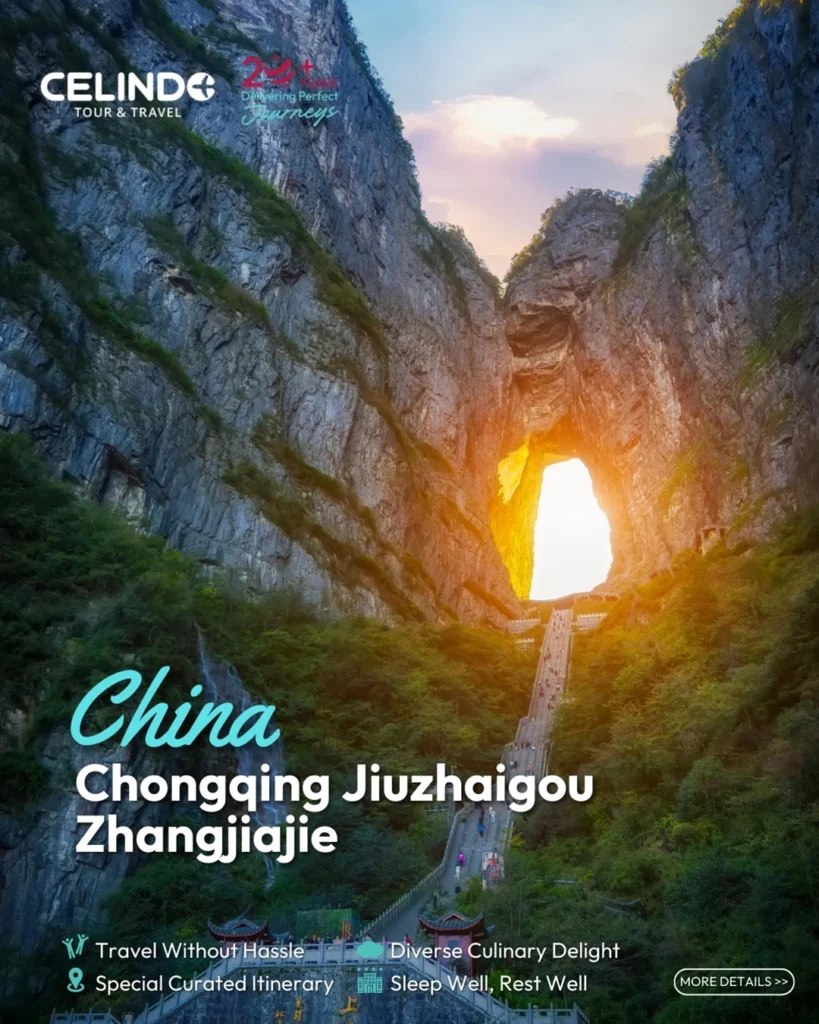 Celindo_China_Chongqing_Zhangjiajie_Jiuzhaigou_Tour_1